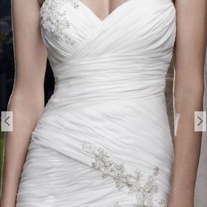 Casablanca bridal 2062 sz 14 in ivory